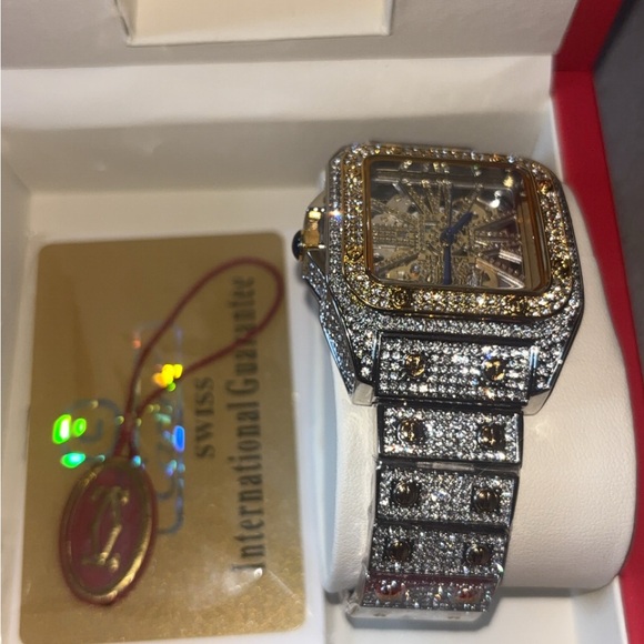 Cartier Bright Red Branded Box with Black Logo - Picture 3 of 3